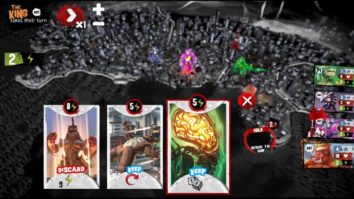 King of Tokyo - Richard Garfield Steam Key screenshot from the video game thumbnail 4