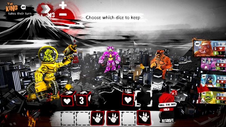 King of Tokyo - Richard Garfield Steam Key screenshot from the video game thumbnail 8