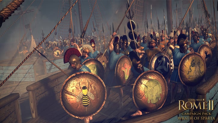 Total War Rome II - Wrath of Sparta DLC image