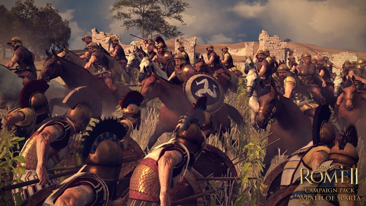 Total War Rome II - Wrath of Sparta DLC image