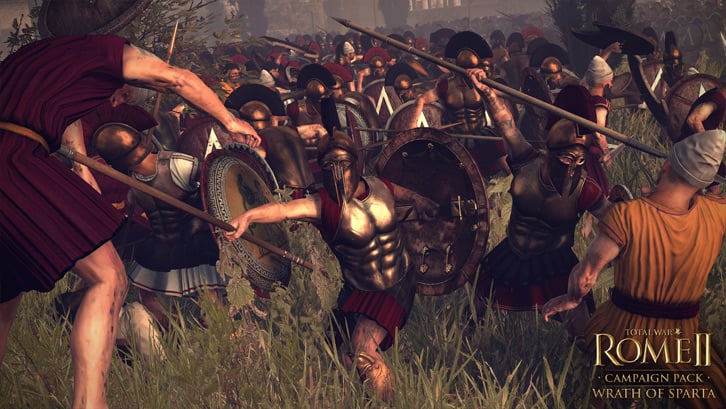 Total War Rome II - Wrath of Sparta DLC image