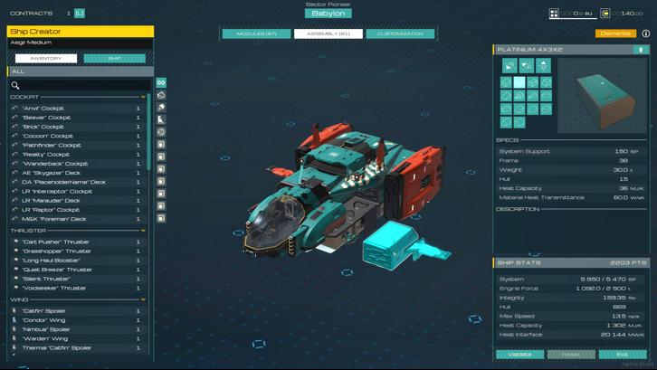 SpaceCraft Steam Key screenshot from the video game thumbnail 5