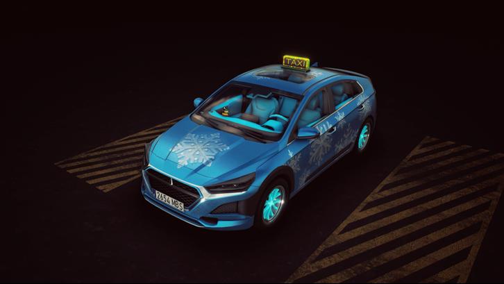 Taxi Life: A City Driving Simulator - Christmas Cosmetic Pack image