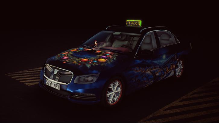 Taxi Life: A City Driving Simulator - Christmas Cosmetic Pack image