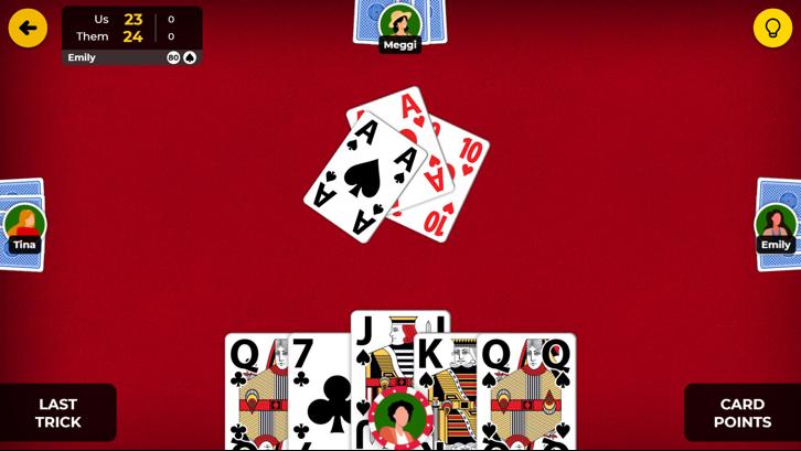 Belote 3 in 1 Steam Key screenshot from the video game thumbnail 2