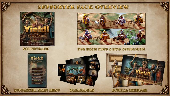 Yield! Fall of Rome - Supporter Pack image
