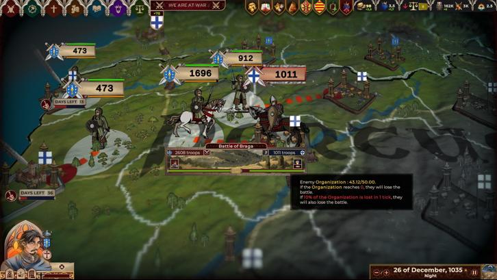 Crown Of Hispania - Early Access Steam Key screenshot from the video game thumbnail 3
