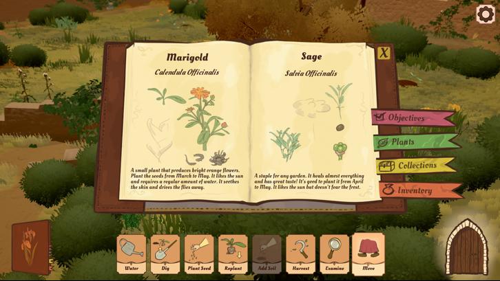 The Abbess Garden Steam Key screenshot from the video game thumbnail 3
