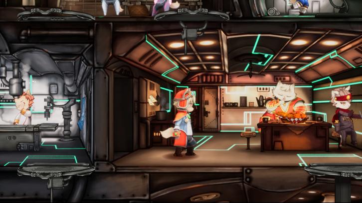 Fuga: Melodies of Steel 3 - Solatorobo: Red the Hunter Costume Pack Steam Key screenshot from the video game thumbnail 2