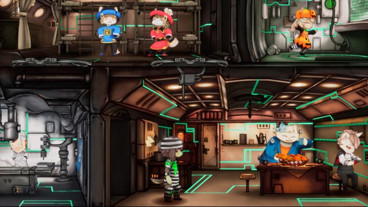 Fuga: Melodies of Steel 3 - Halloween Costume Pack Steam Key screenshot from the video game thumbnail 2