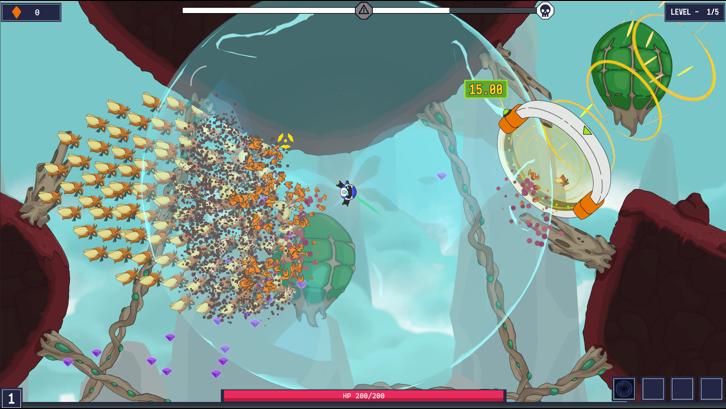 Slingbot Survivors Steam Key screenshot from the video game thumbnail 7