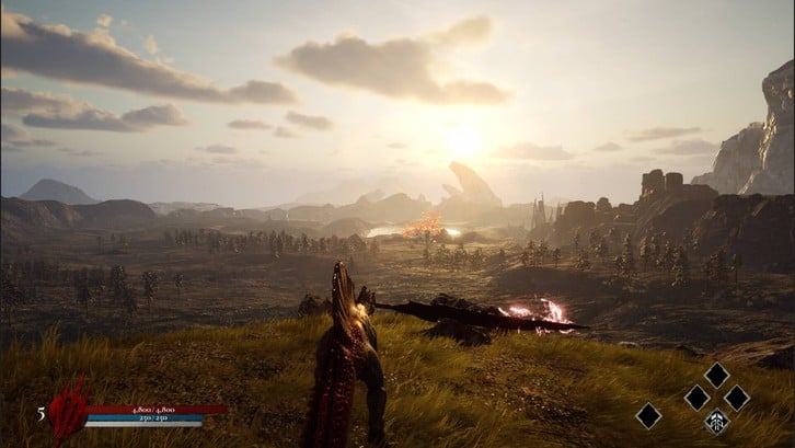 Dinoblade Steam Key screenshot from the video game thumbnail 3