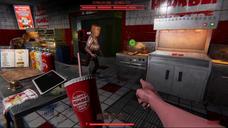 Happy's Humble Burger Cult Steam Key screenshot from the video game thumbnail 5