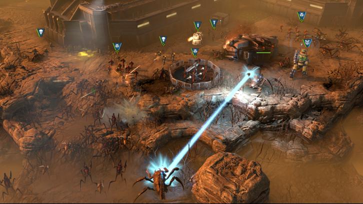 Starship Troopers: Terran Command - The Eradicators Steam Key screenshot from the video game thumbnail 2