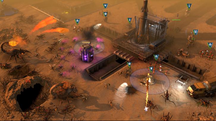 Starship Troopers: Terran Command - The Eradicators Steam Key screenshot from the video game thumbnail 3