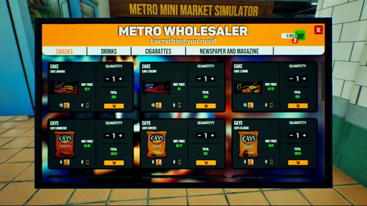 Metro Mini Market Simulator image