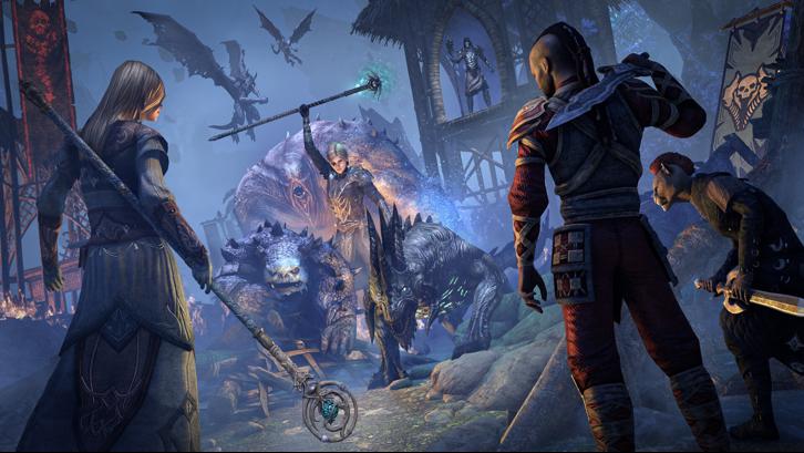 The Elder Scrolls Online: Deluxe Edition Steam Key screenshot from the video game thumbnail 4