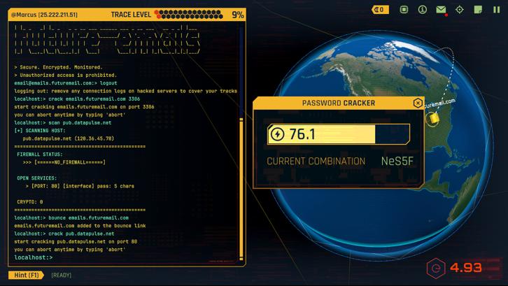 Void Future: Hacking Protocol Steam Key screenshot from the video game thumbnail 2