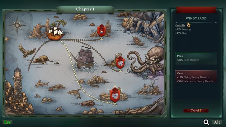 Curse of Pirates Steam Key screenshot from the video game thumbnail 5