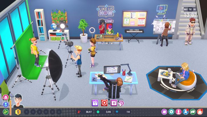 Youtubers Life 3 - Stream Together! Steam Key screenshot from the video game thumbnail 8