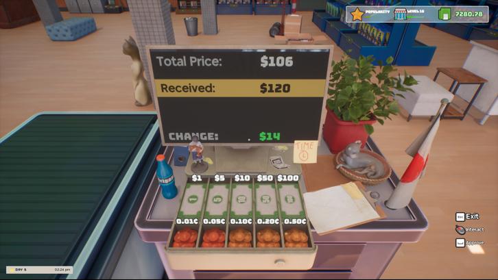 Gamer Stop Simulator Steam Key screenshot from the video game thumbnail 5