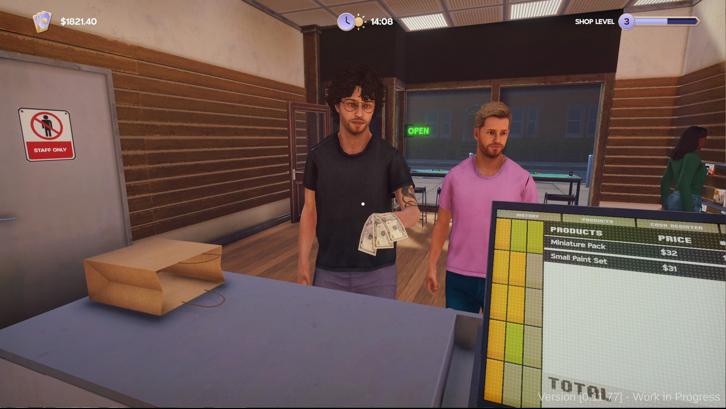 Tabletop Game Shop Simulator Steam Key screenshot from the video game thumbnail 3