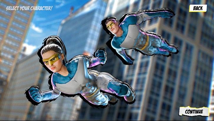 Superhero Simulator Steam Key screenshot from the video game thumbnail 2