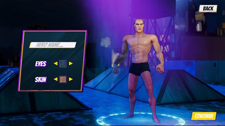 Superhero Simulator Steam Key screenshot from the video game thumbnail 3