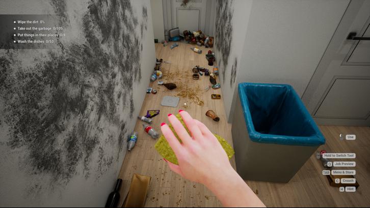 Cleaning Simulator Steam Key screenshot from the video game thumbnail 4