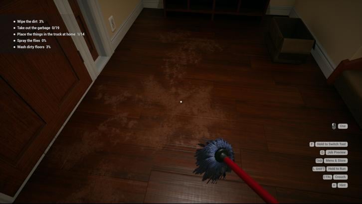 Cleaning Simulator Steam Key screenshot from the video game thumbnail 6