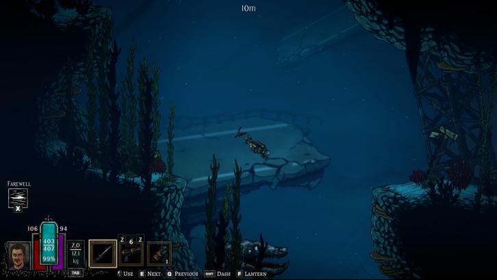 DIVE or DIE - Children of Rain Steam Key screenshot from the video game thumbnail 2