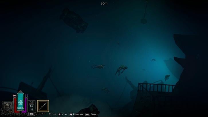 DIVE or DIE - Children of Rain Steam Key screenshot from the video game thumbnail 5