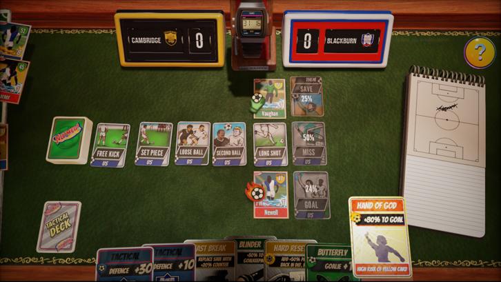 NUTMEG! A Nostalgic Deckbuilding Football Manager Steam Key screenshot from the video game thumbnail 2