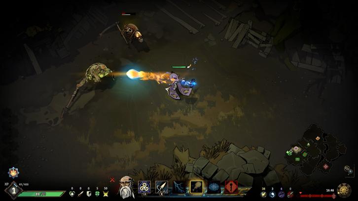 Ravenswatch - Merlin Steam Key screenshot from the video game thumbnail 2