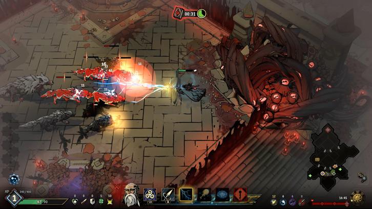 Ravenswatch - Merlin Steam Key screenshot from the video game thumbnail 3