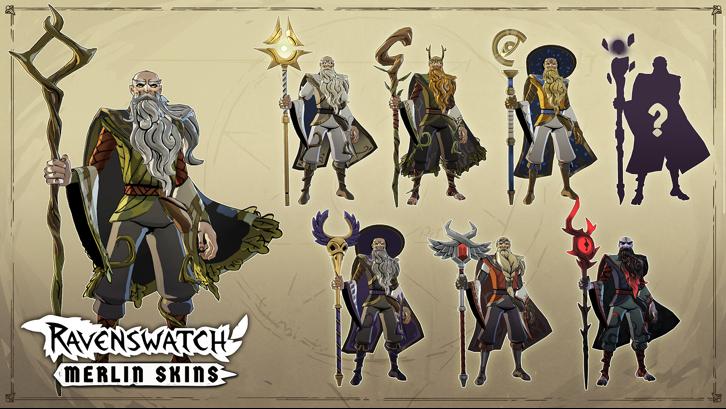 Ravenswatch - Merlin Steam Key screenshot from the video game thumbnail 7