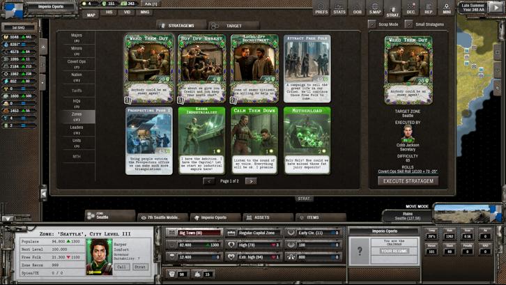 Shadow Empire: Republica Steam Key screenshot from the video game thumbnail 7