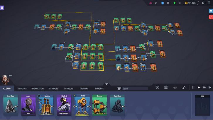 Factory Planner Steam Key screenshot from the video game thumbnail 2