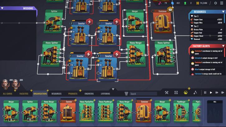 Factory Planner Steam Key screenshot from the video game thumbnail 5