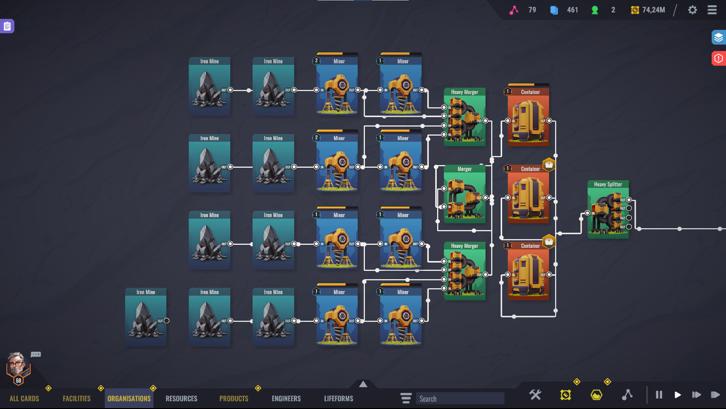Factory Planner Steam Key screenshot from the video game thumbnail 6