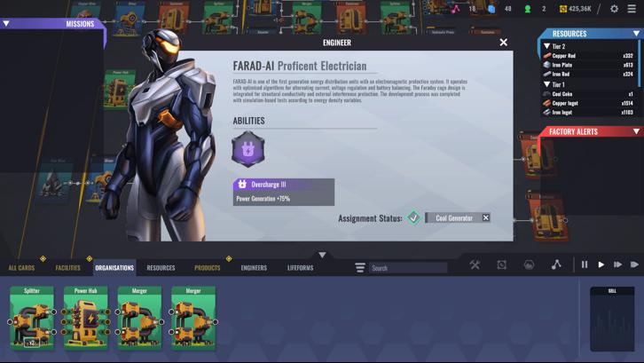 Factory Planner Steam Key screenshot from the video game thumbnail 9