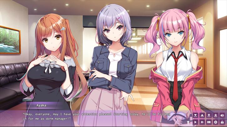 Girls' Dorm -Managing an all-girls' dormitory- Steam Key screenshot from the video game thumbnail 1