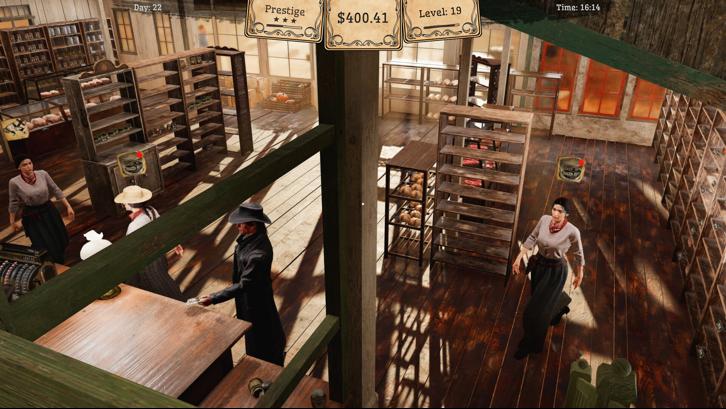 Wild West Supermarket Simulator Steam Key screenshot from the video game thumbnail 3