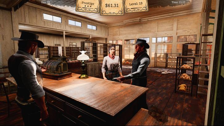 Wild West Supermarket Simulator Steam Key screenshot from the video game thumbnail 7