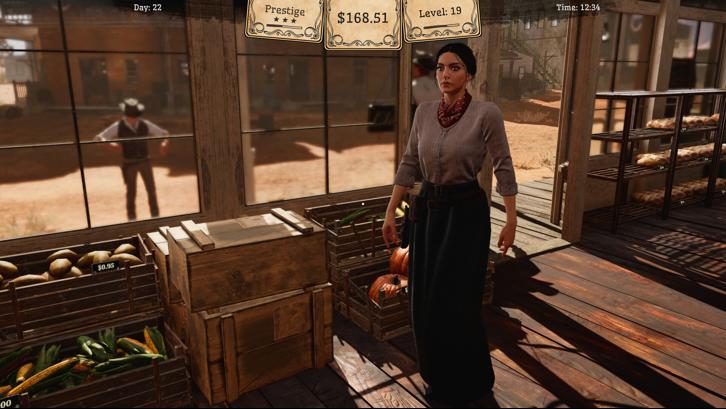 Wild West Supermarket Simulator Steam Key screenshot from the video game thumbnail 9