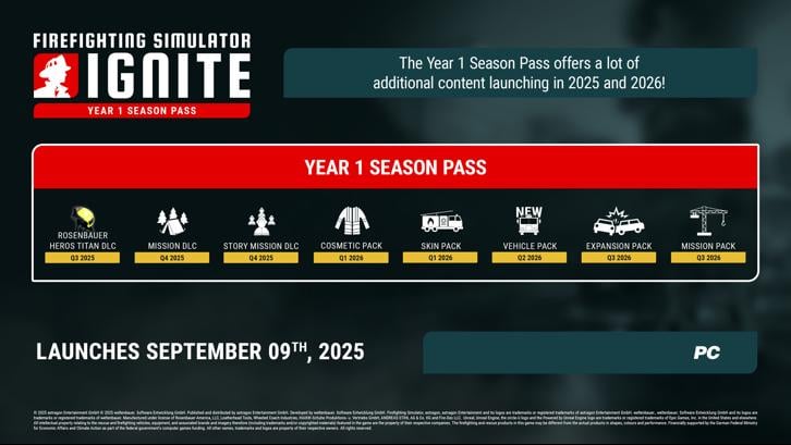 Firefighting Simulator: Ignite - Year 1 Season Pass image