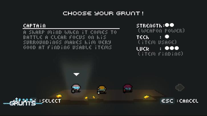 Space Grunts Steam Key screenshot from the video game thumbnail 8