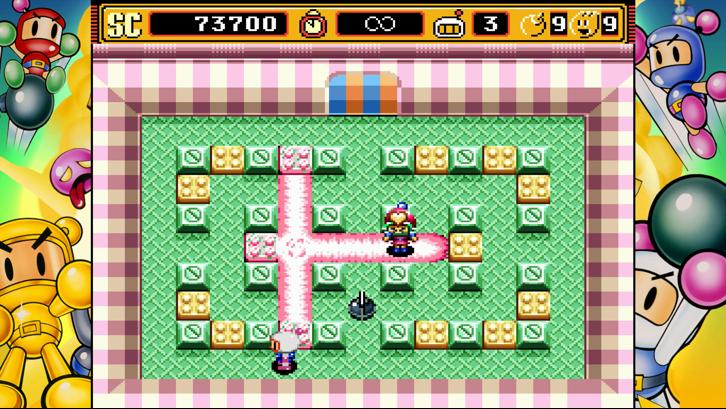 Super Bomberman Collection (US) Steam Key screenshot from the video game thumbnail 5