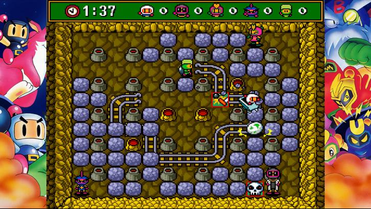 Super Bomberman Collection (EU) Steam Key screenshot from the video game thumbnail 6