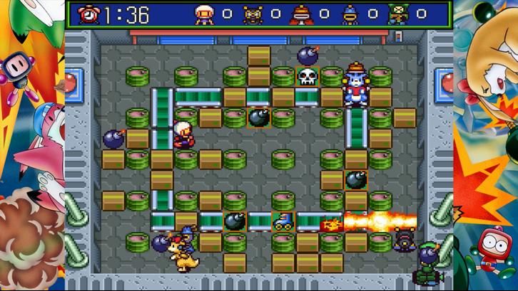 Super Bomberman Collection (EU) Steam Key screenshot from the video game thumbnail 9